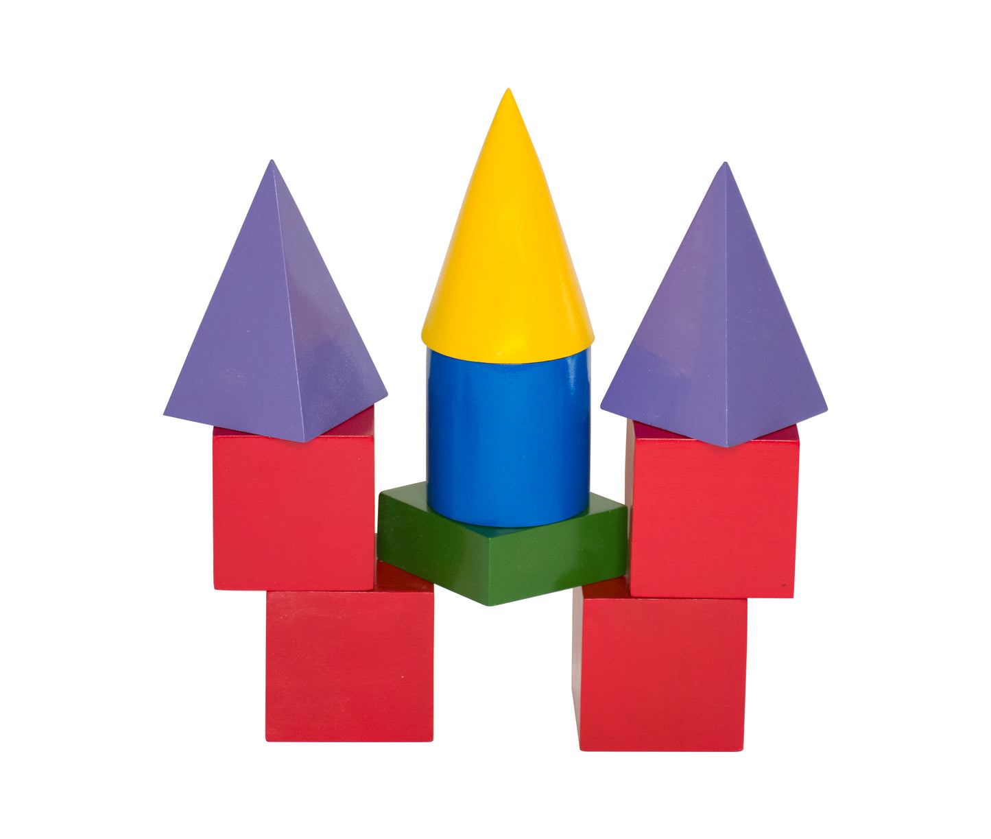 Labzio -Wooden Toy/Puzzle for Learning with Sorting and Stacking Geometrical Shapes and Colours for Children in a Fun Way.