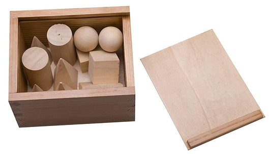 Wooden toy/puzzle for learning with sorting and stacking geometrical shapes for children in a fun way
