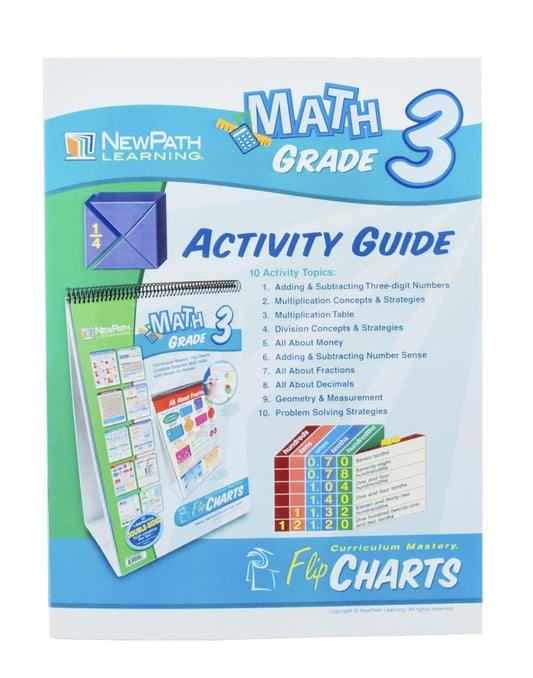 Eisco Grade 3 Maths Educational Flip Charts