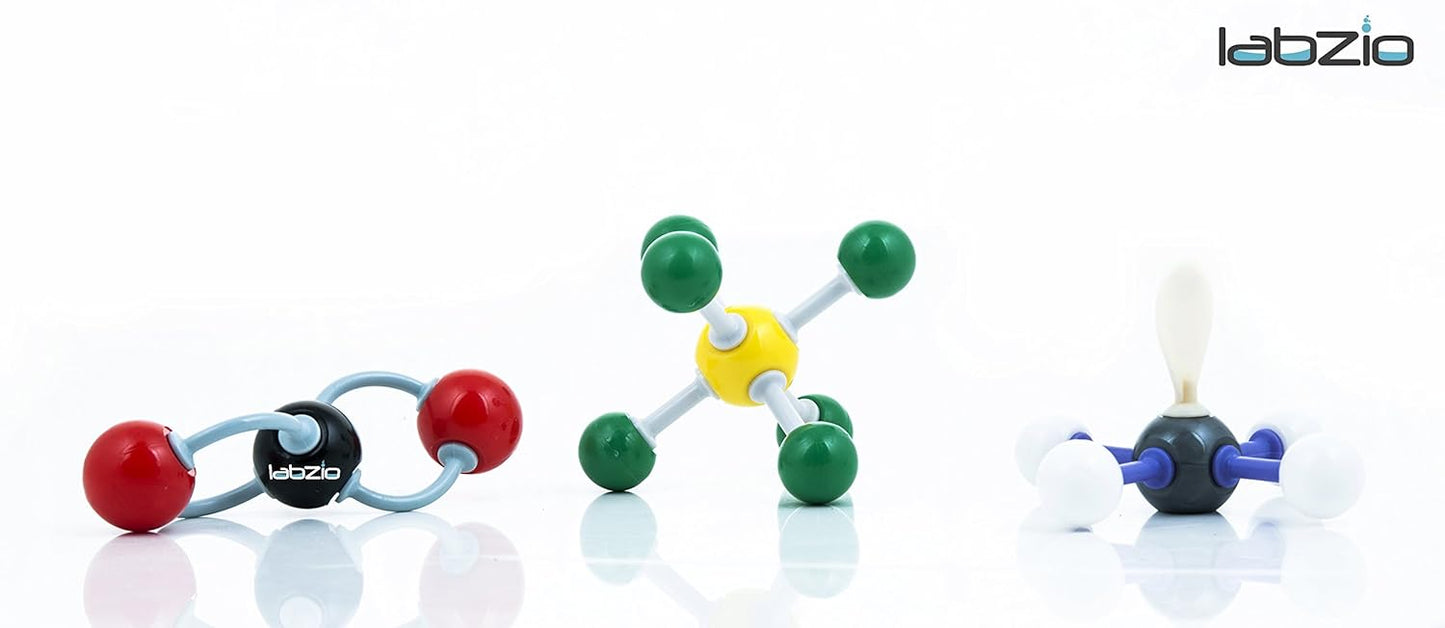 Molecular Model Student Kit for Inorganic and Organic Chemistry, 71 Atoms Pieces, 37 Links