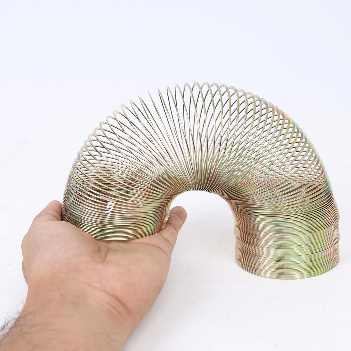 EISCO Wave Form Helix – Scientific Slinky Spring, Tempered Steel, 7.5cm Coil, 3M Length, Physics Experiment Kit, STEM Learning, Sound & Motion Wave Demonstration, Classroom Education & Science Fair Projects