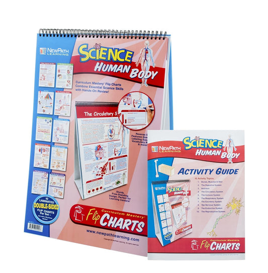 Eisco Human Body Educational Flip Charts