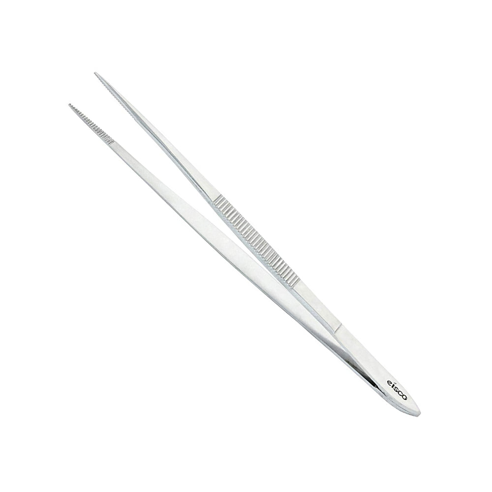 EISCO Premium Pointed End Forceps, Made of High Grade Stainless Steel, 150 mm, Autoclavable, For Medical, Surgical, Research and Delicate Use, With Excellent Grip