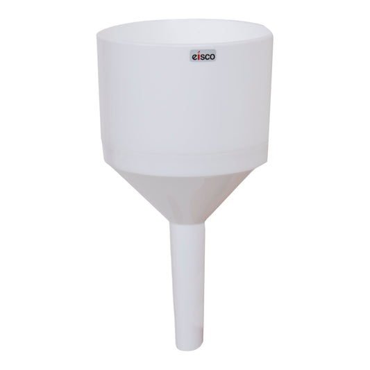 EISCO Buchner Filter Funnel 70mm – Durable Polypropylene, Autoclavable, 2-Piece Design with Perforated Plate | Vacuum Filtration for Lab, Chemistry, Microbiology, Acids, Solvents & Water Use