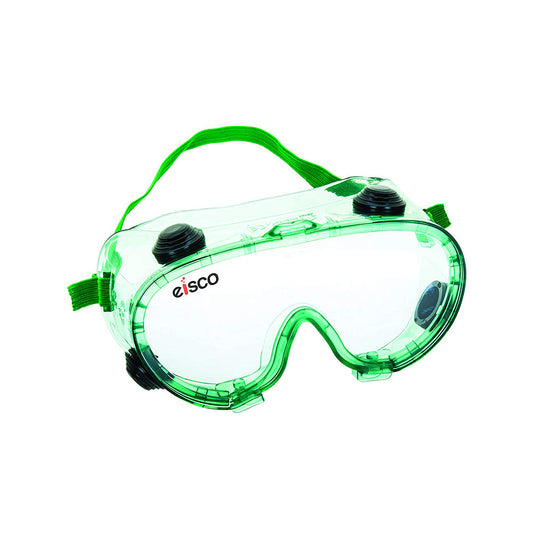Eisco Safety Goggles – Anti-Fog, Chemical Splash Resistant, Indirect Vent, Fits Over Prescription Glasses, Eye Protection for Lab, Science, Chemistry, Industrial, DIY, Construction & Welding