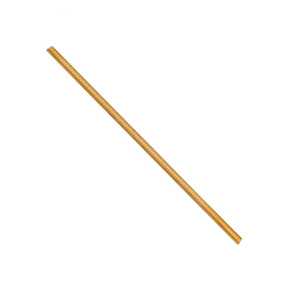 EISCO Premium One Meter (100cm) Wooden Scale(ruler), Horizontal Reading In Reverse On Each End, Pack of 2