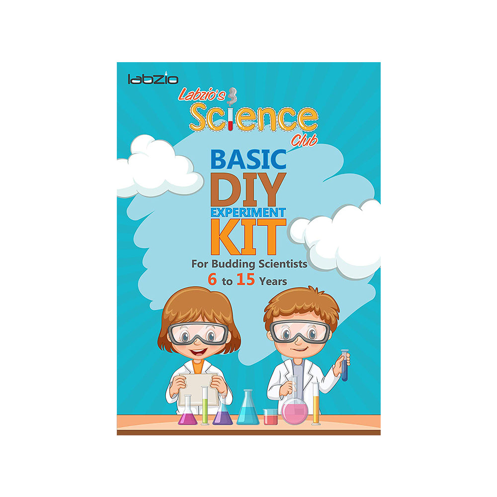 Labzio Science Club -Mom's After School Science kit of Basic DIY Experiment for Budding Scientists to Discover The World of Magic for Birthday Parties ,Age (6-15) Years