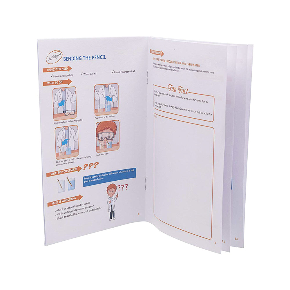 Labzio Science Club -Mom's After School Science kit of Basic DIY Experiment for Budding Scientists to Discover The World of Magic for Birthday Parties ,Age (6-15) Years