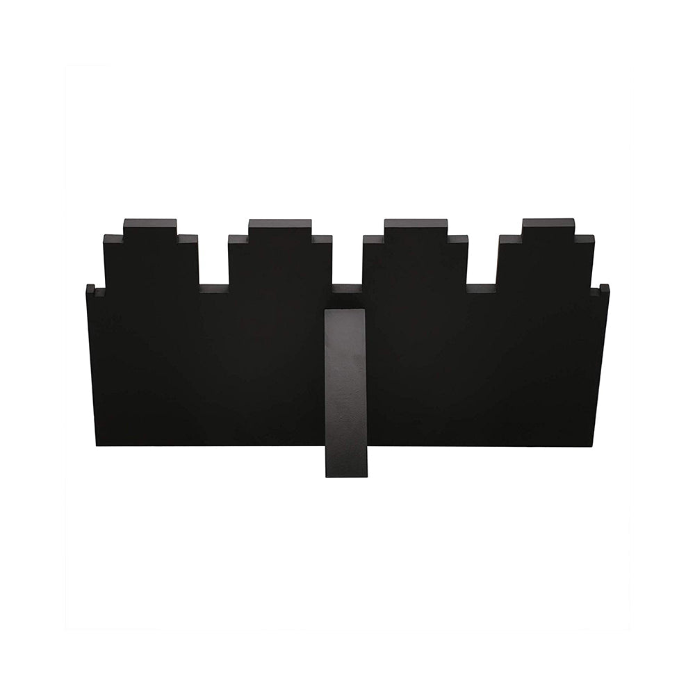 LABZIO Home | Wooden 4 Slot Necklace Holder for Jewelry, Beads | Chains Necklace Display Stand | Ideal for Retail, Craft Shows, Home Decor, Scarf, Stoles