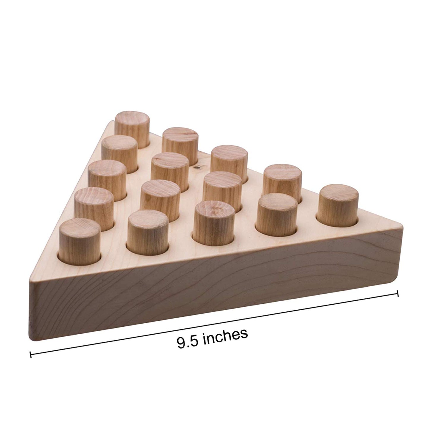 LABZIO Home - Premium Wooden Peg jumping game/Solitaire, hand crafted and polished for a perfect finish for home and cafes, instructions included,for all ages