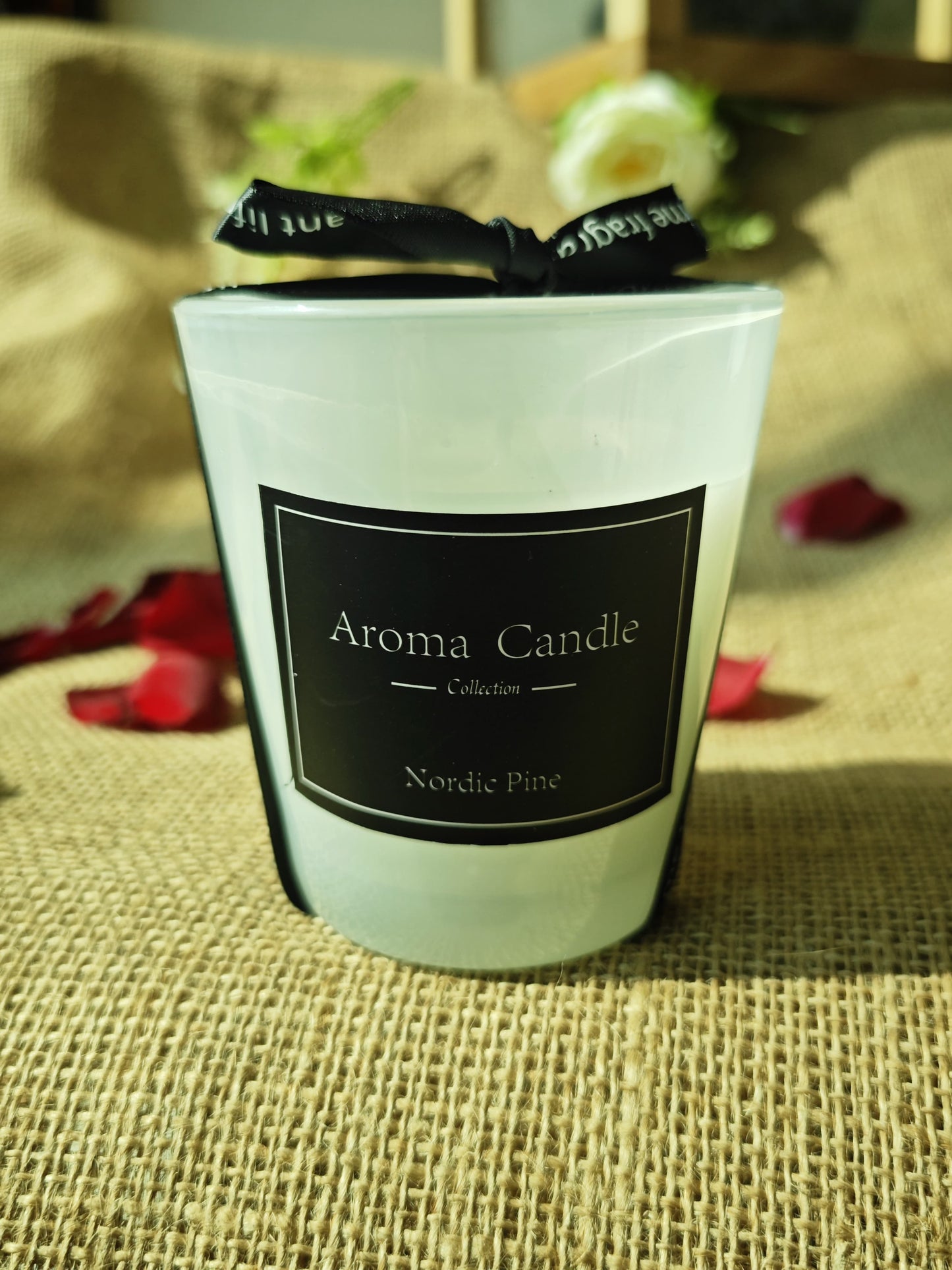 LABZIO - Best Scented Candles for Your Home: Long-Lasting, Strong Scents, 50 Hours Burn Time, Fragrances - Black-Champagne, White Nordic Pine, Black Nordic Pine