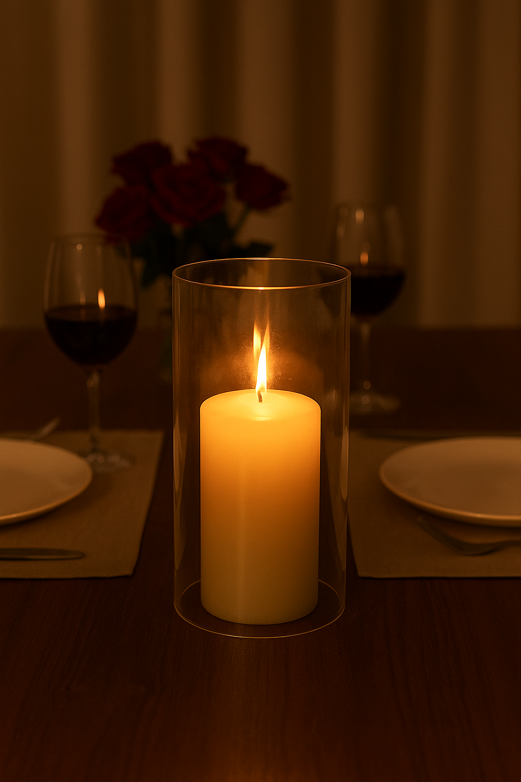 LABZIO Glass Cover for Akhand Diyas, Covering Glass Chimney- Akhand Jyoti Wind Protector, Tealight & Led tealights