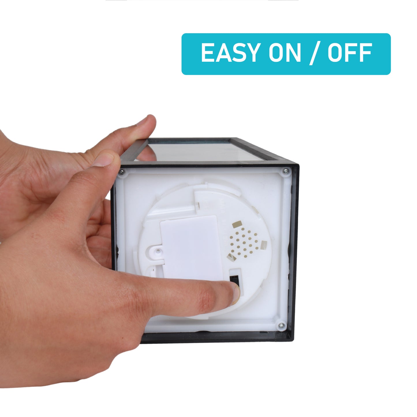 LABZIO Premium LED Lantern Candle | Battery Operated with Moving Flame & Flickering Effect | Flameless Light for Home Decor, Outdoor Garden, Balcony, Weddings & Festive Decorations (22x11 cm)