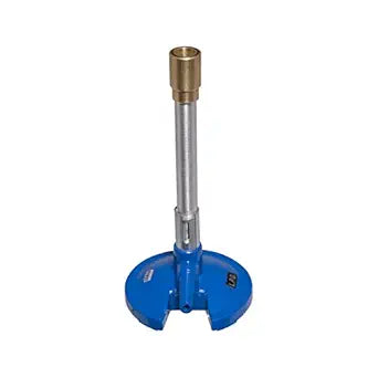 Bunsen Burner with Flame Stabilizer, for LPG Gas, Controllable Air Supply