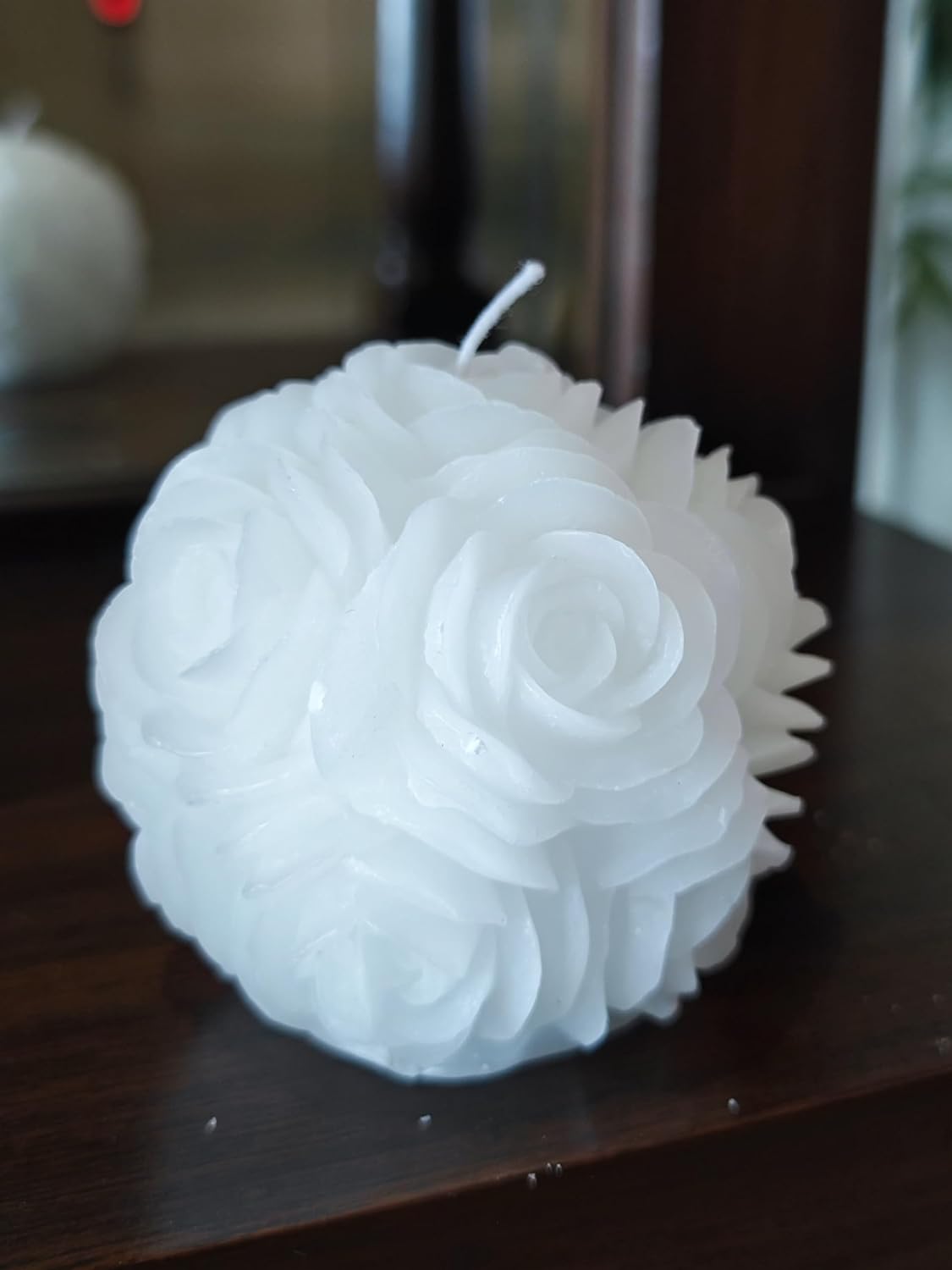 Labzio- Rose shape Colored Scented Candle, Wax Candles for Home Decoration, Diwali, Romantic Dinner, Birthday Parties