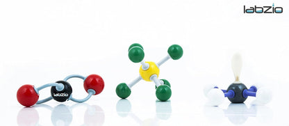 Molecular Model Student Kit for Inorganic and Organic Chemistry, 71 Atoms Pieces, 37 Links