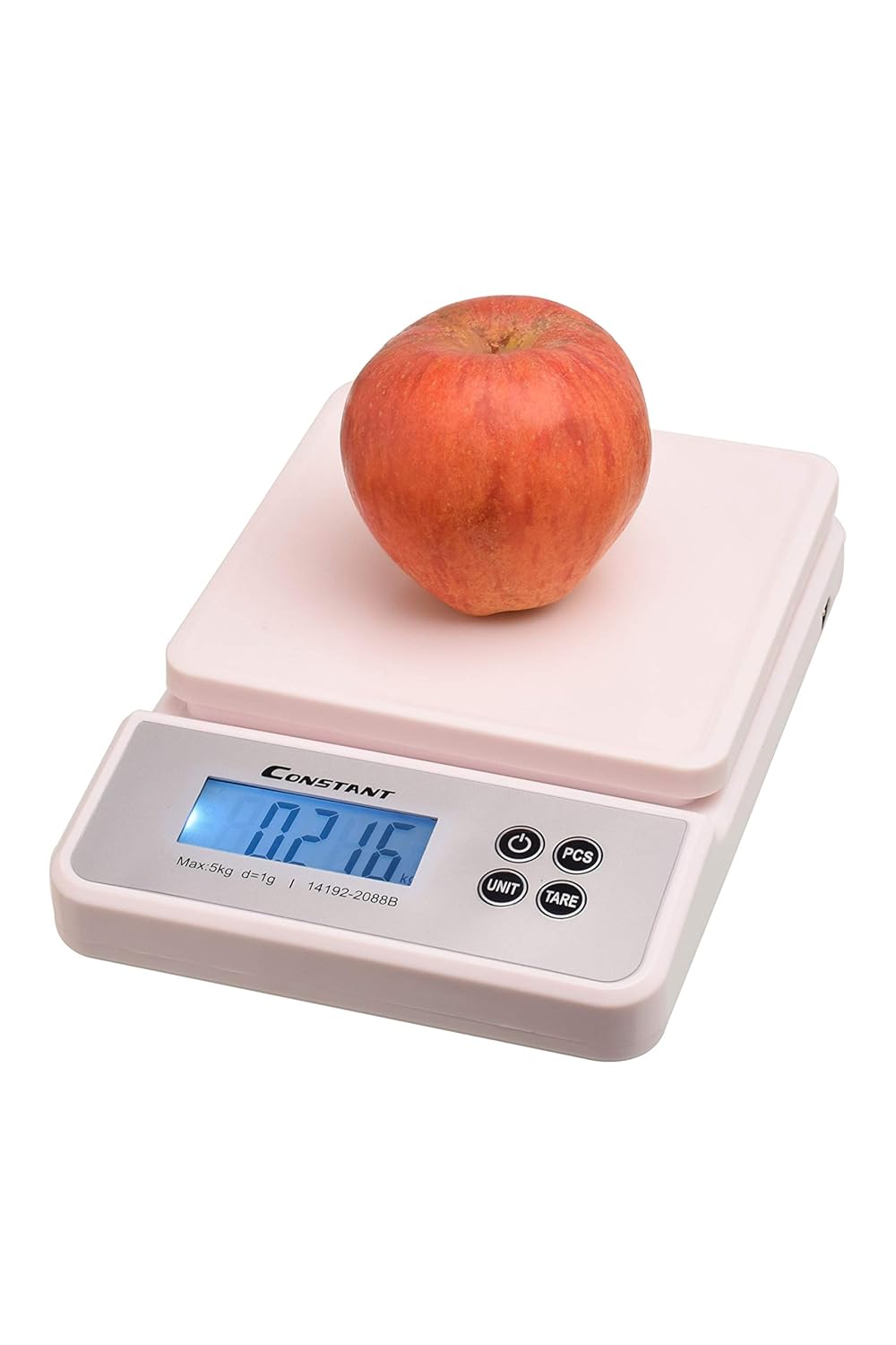 Labzio Home - Weight Machine for Kitchen, Kitchen Food Weighing Scale for Health, Fitness, Home Baking & Cooking with Bright LCD, Touch Button, Tare Function range 1g-5000g capacity