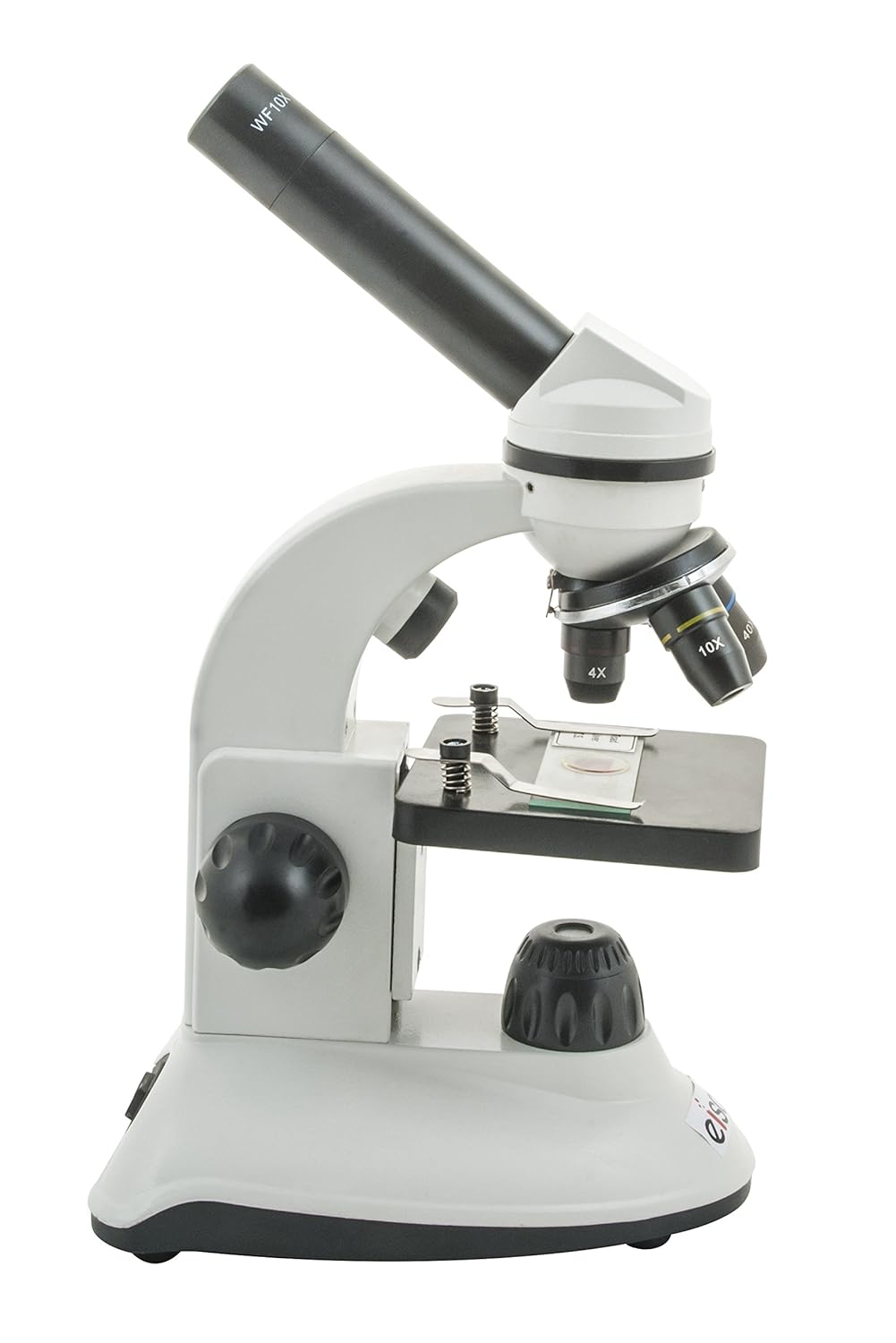 EISCO Premium Student Monocular Duo-Scope Cordless LED Microscope Dual Illuminated for Slides & Small Solid Objects Cordless Portable