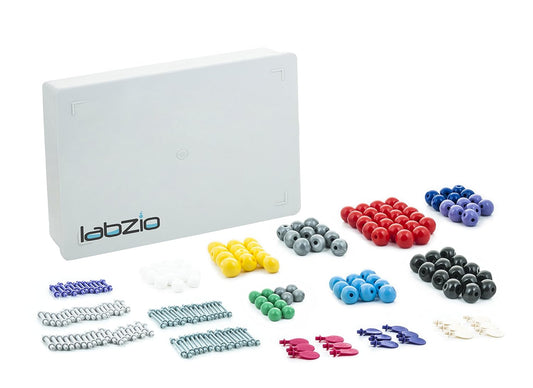 Molecular Model Teacher Set for Inorganic and Organic Chemistry, 126 Atom Pieces, 86 Links