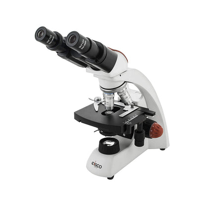 Premium Redline Range Binocular Microscope, WF 10X Eyepiece, 4X, 10X, 40X & 100X Objectives, 360° Rotatable Head, LED Illumination, Mechanical X-Y Axis Stage