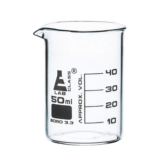 Shot Beaker Glasses, 50 ml, Borosilicate Glass 3.3, A New Trend in Shots, Export Quality, High Grade Beakers