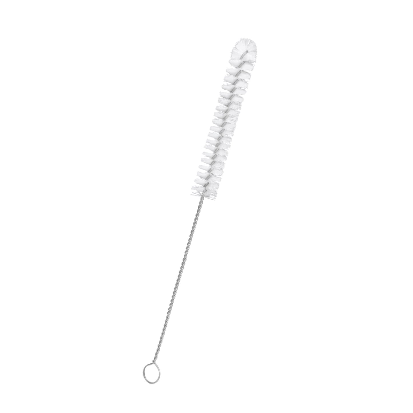 Nylon Test Tube Brush, 230 mm Total Length, 90 mm Brush Length, 20 mm Brush Diameter, Pack of 10
