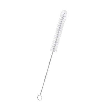 Nylon Test Tube Brush, 230 mm Total Length, 90 mm Brush Length, 20 mm Brush Diameter, Pack of 10