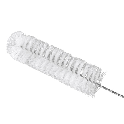 Nylon Test Tube Brush, 230 mm Total Length, 90 mm Brush Length, 20 mm Brush Diameter, Pack of 10