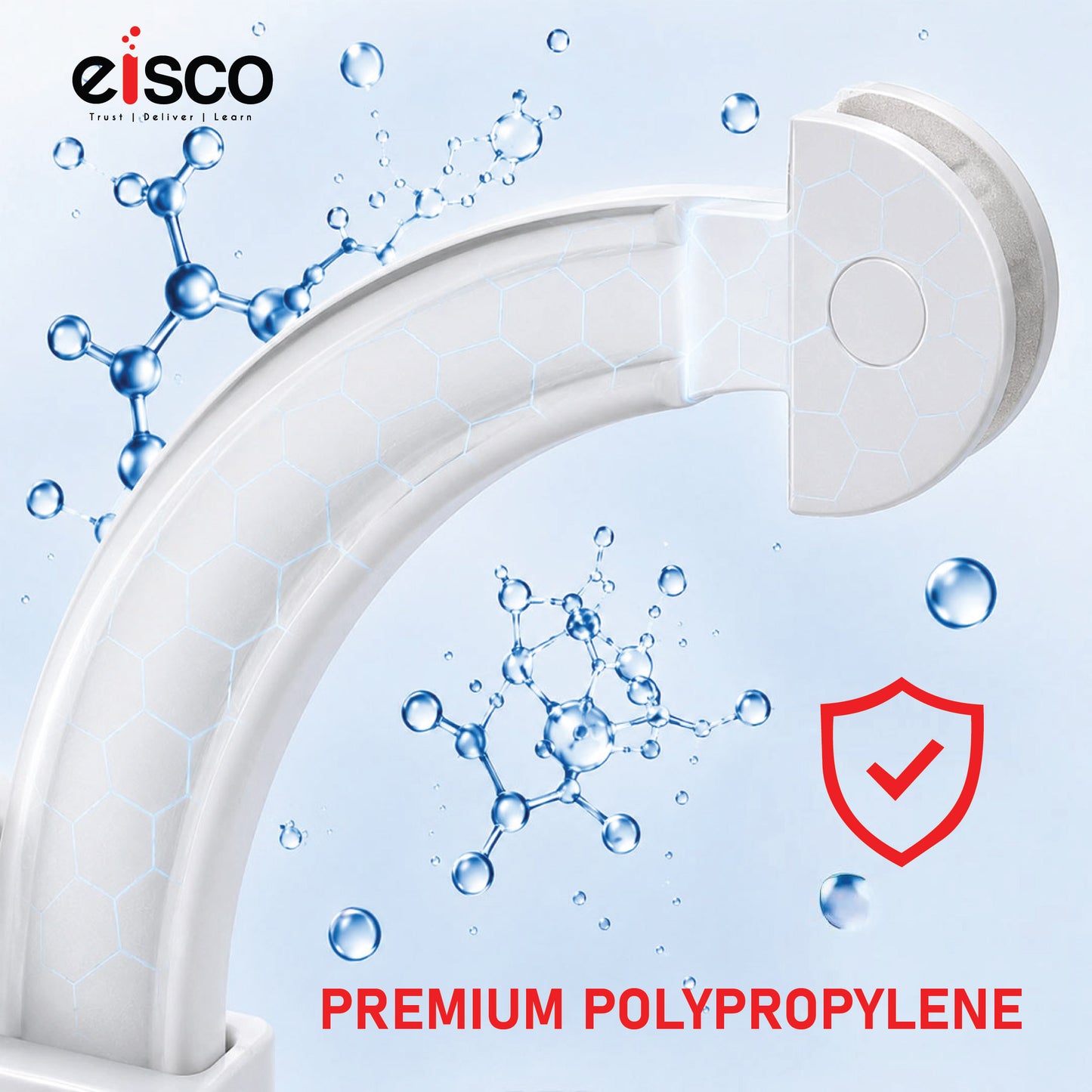 Burette Clamp, Double, Polypropylene, for Rods of 10 mm or 12.5 mm Diameter