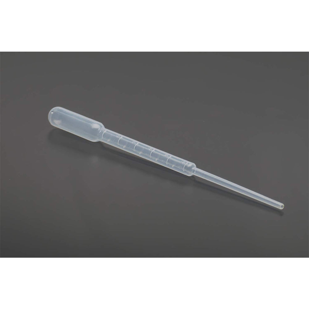 Transfer pipettes 3ml with precise graduation, translucent with large bulb , chemical resistant,(variations available)