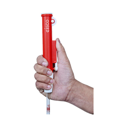 Pipette Pump - 25 ml, Fast release, Precise Pipetting, Zip Quick Emptying, With Knurled Thumb Wheel To Draw Or Dispense Liquids