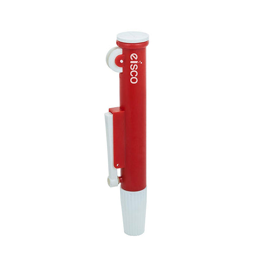 Pipette Pump - 25 ml, Fast release, Precise Pipetting, Zip Quick Emptying, With Knurled Thumb Wheel To Draw Or Dispense Liquids