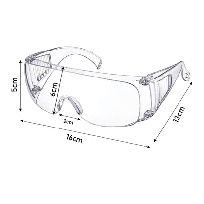 Eisco- UV Protected Polycarbonate Safety Goggles Side shield protection Premium Safety Goggles Eye Protection, Anti Fog, Scratch Resistant, Light Weight