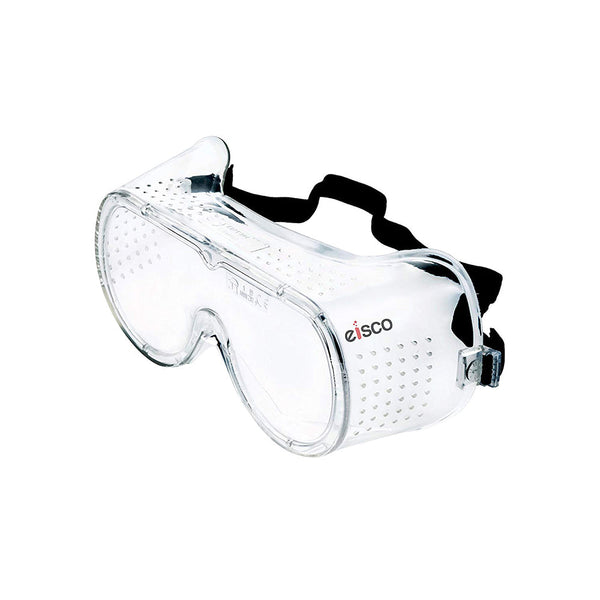 Deluxe Polycarbonate Safety Goggles, Light Weight, Chemical Resistant, Anti-Fogging Goggles, With Universal Fitting
