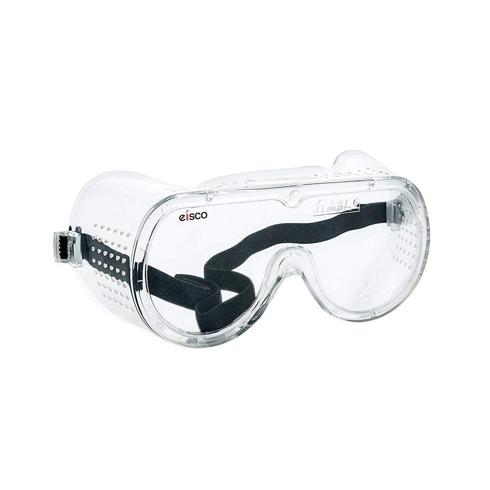 Deluxe Polycarbonate Safety Goggles, Light Weight, Chemical Resistant, Anti-Fogging Goggles, With Universal Fitting
