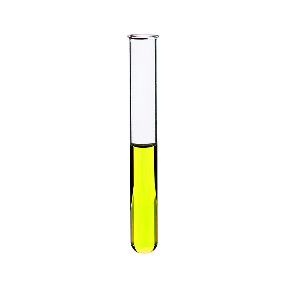 Test Tubes, Borosilicate Glass, Rimmed, Hand Made, Blown, Accurate Size and Consistent Wall Thickness, 100 x 16 mm, 12 ml Capacity, Pack of 48