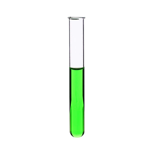 Test Tubes, Borosilicate Glass, Rimmed, Hand Made, Blown, Accurate Size and Consistent Wall Thickness, 150 x 20 mm, 30 ml Capacity