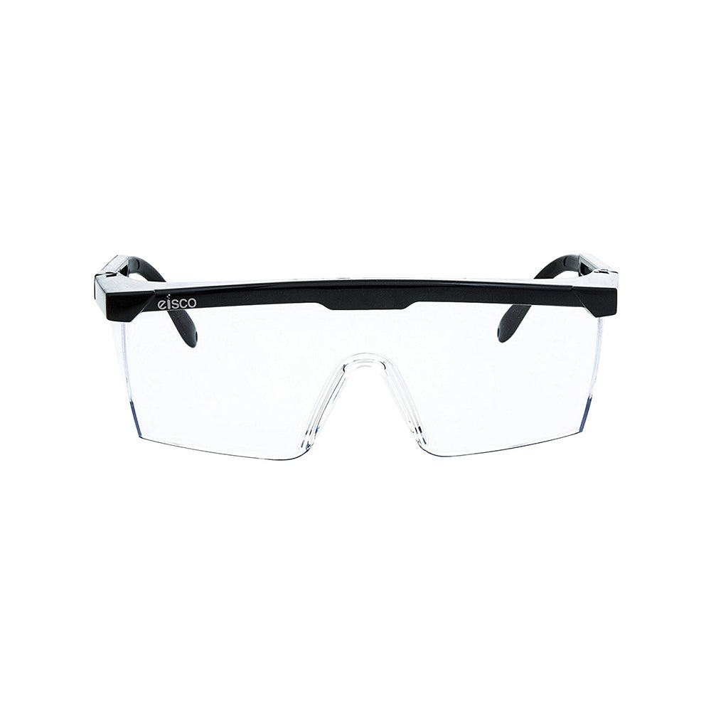 High Quality Safety Goggles With Side Protection & Adjustable Temples For Unviversal Fit, Chemical Resistant