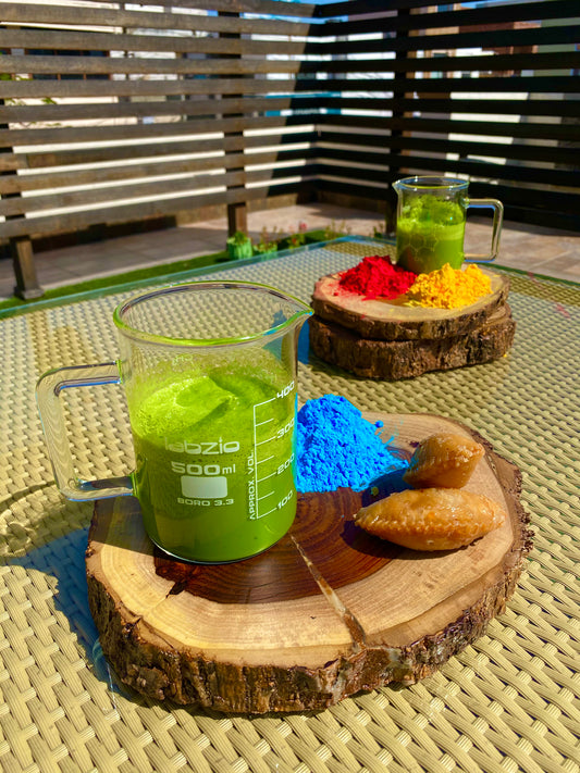 Labzio - Hand Crafted Premium Beaker Mug with Handle, Perfect for Coffee, Cocktails, Mocktails, Measuring Cup for Bakers, Made of Borosilicate Glass 3.3,Microwave Safe, 500 ml