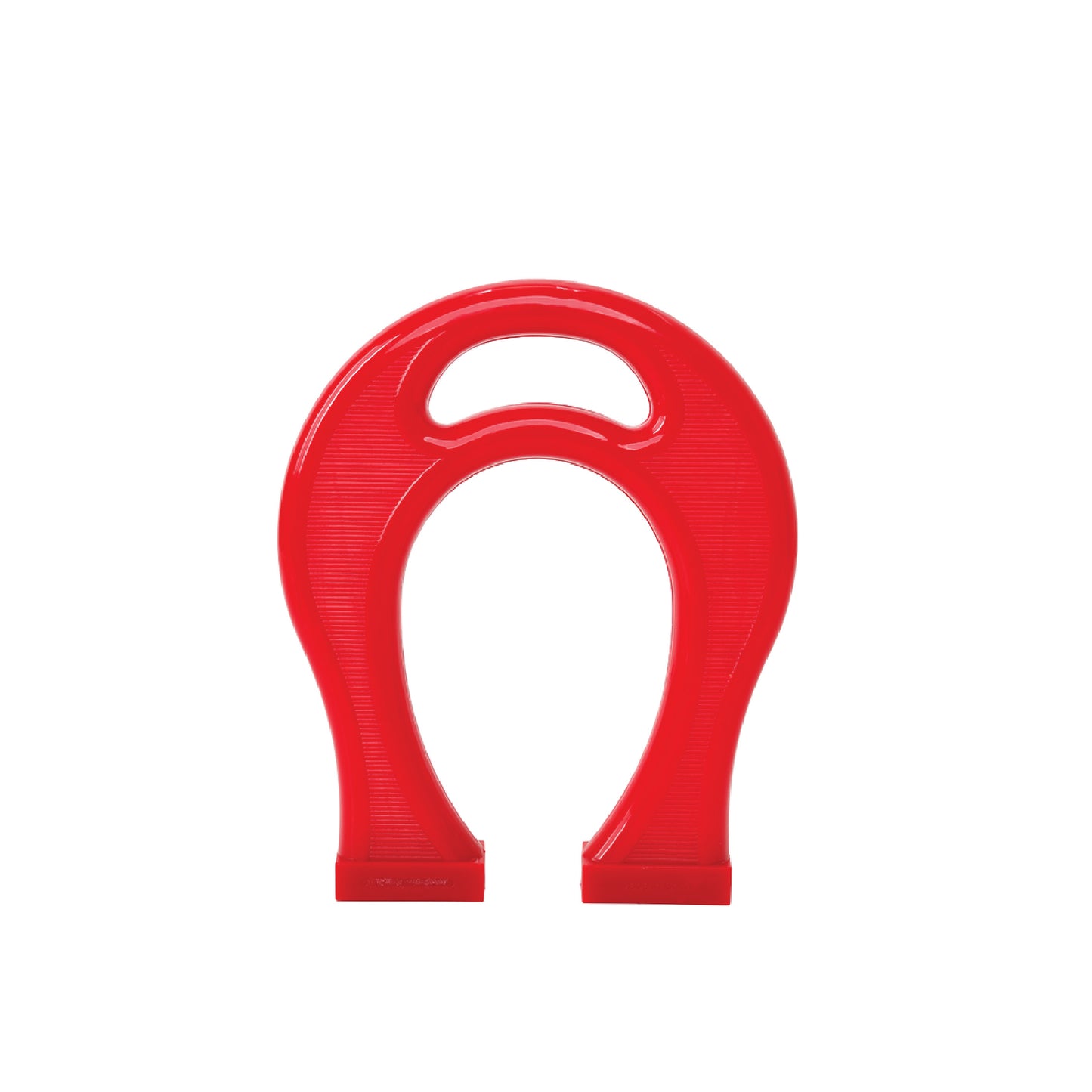 Labzio - Kids Giant Horseshoe Magnet, Learning While Playing Magnet, Ideal for Birthday Gifts or Return Gifts, Plastic Coated, with North & South Pole Markings, in Maroon Colour