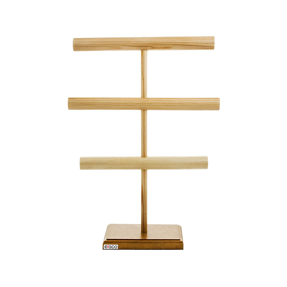 Wood Handmade Jewellery Stand, 15.5-inch Tall (LZ0074)