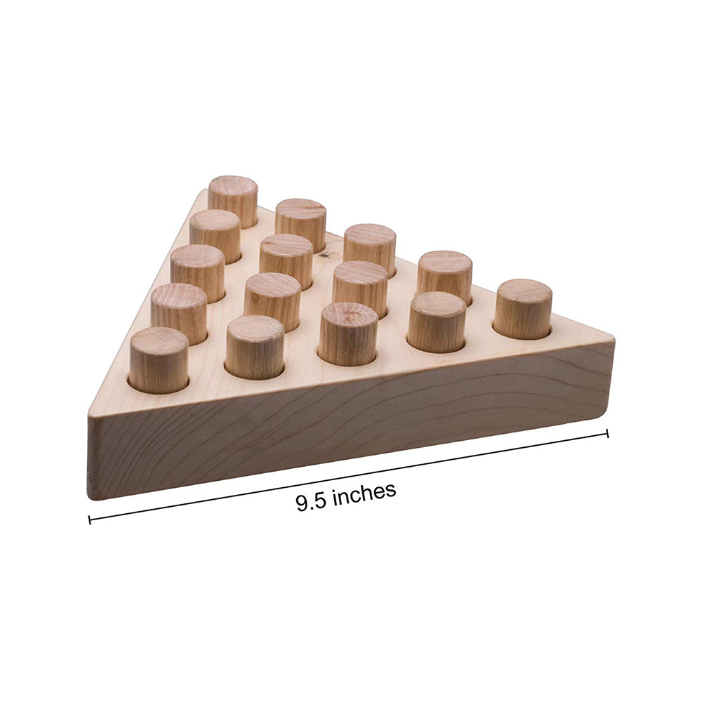 Premium Wooden Peg jumping game hand crafted and polished for a perfect finish,for home and cafes , instructions included ,for all ages