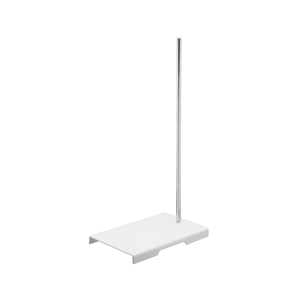 Retort / Burette support stand with rod of dia 12 mm, length 600 mm and base 8" X 5" (1)