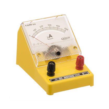 MOVING COIL METERS DC 0-500 ? A , Microammeter