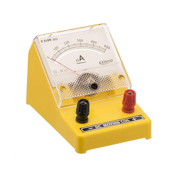 MOVING COIL METERS DC 0-500 ? A , Microammeter