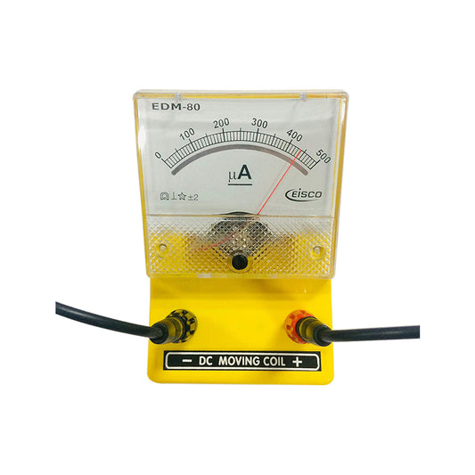 MOVING COIL METERS DC 0-500 ? A , Microammeter