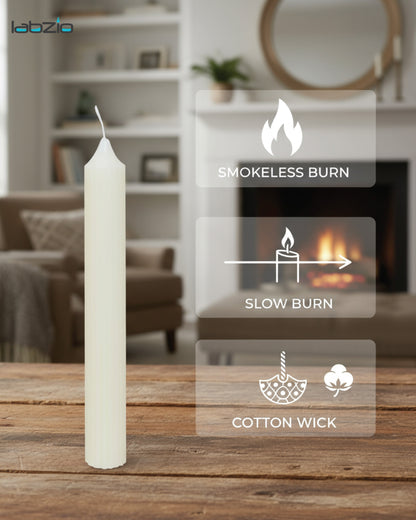 Home decor Scented Candles Set of 2 Column Candle Best for every Occasion