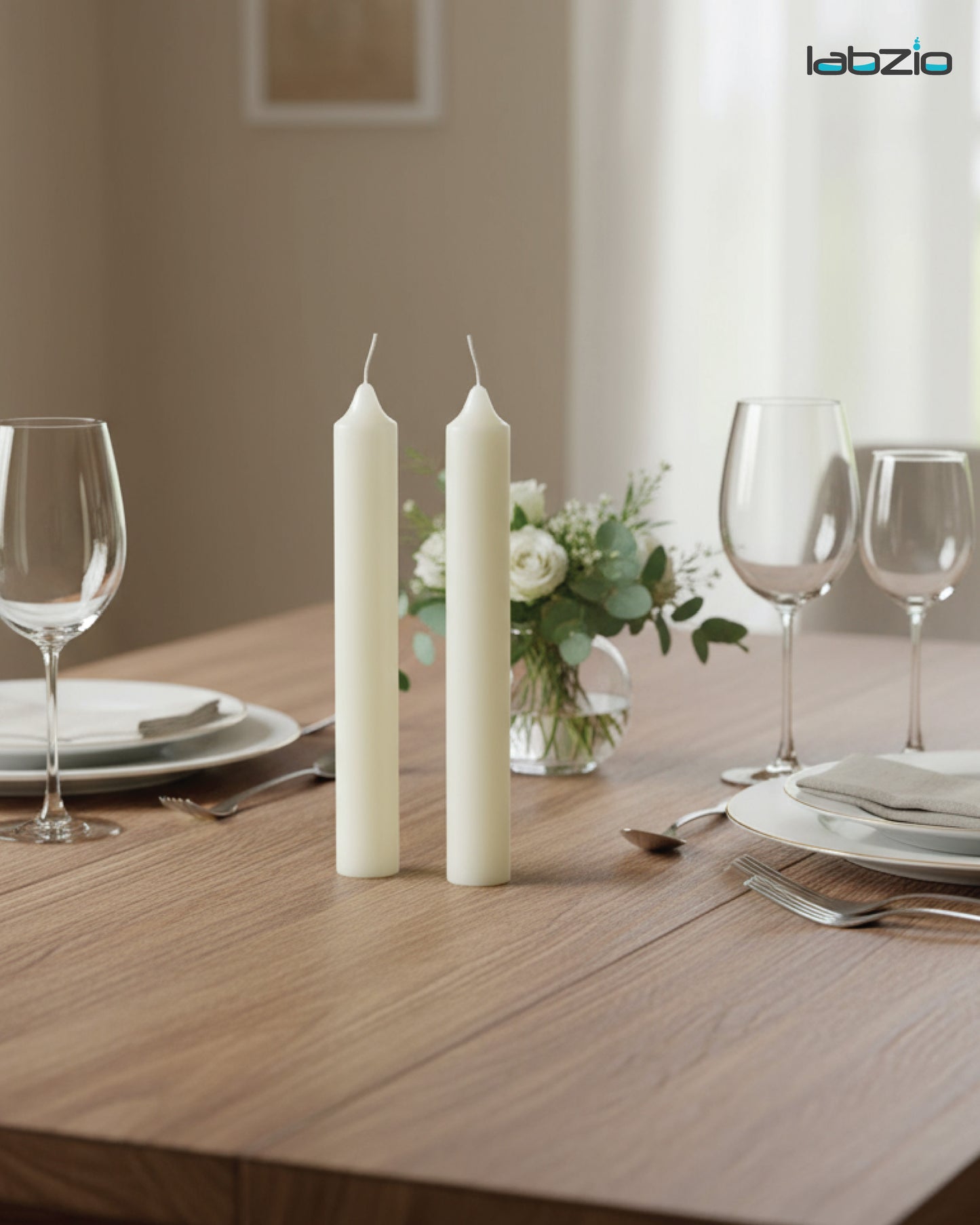 Home decor Scented Candles Set of 2 Column Candle Best for every Occasion