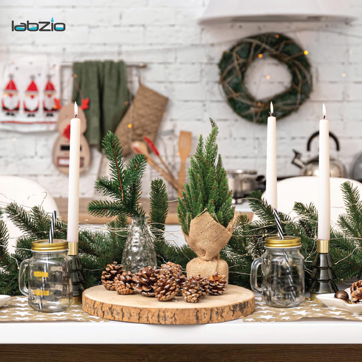 LABZIO Pearl Candle — Luxury Candle, Elegant Decorative Design, Long-Lasting Burn, Premium Soy Wax, Perfect for Home Décor & Gift (Pack of 12 Candles)