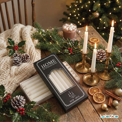 LABZIO Pearl Candle — Luxury Candle, Elegant Decorative Design, Long-Lasting Burn, Premium Soy Wax, Perfect for Home Décor & Gift (Pack of 12 Candles)